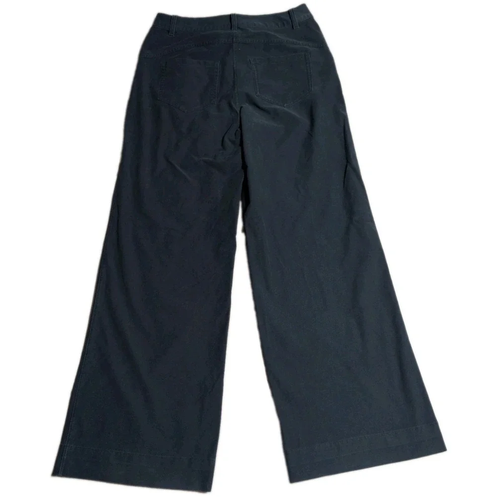 Lululemon City Sleek 5-Pocket High-Rise Wide-Leg Pants Navy Women's 30